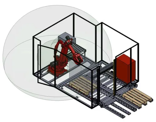 Modulare RoboterZelle MRZ auf der CeMAT Bild: Modulare RoboterZelle MRZ auf der CeMAT