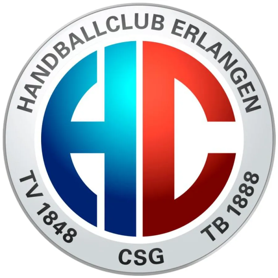 (Logo:HC Erlangen): HC Erlangen bleibt Tabellenführer in der 2. Handball-Bundesliga