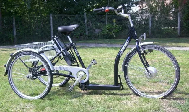 Bild: PFAU-Tec und PFIFF auf der REHACARE 2010: Therapiefahrräder von und für Menschen mit Handicap