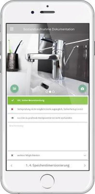 Mobile Business-App Reportheld (Quelle: groupXS)