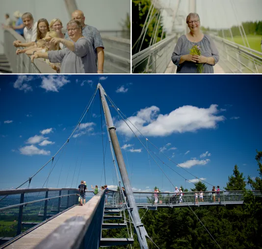 Filmdreh im skywalk allgäu für die Aktion Mensch Bild: Filmdreh im skywalk allgäu für die Aktion Mensch