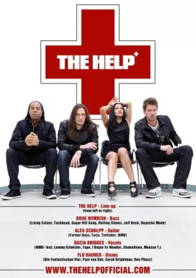 Bild: Die Band THE HELP akustisch aus dem Debütalbum “…is on the way”.
