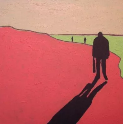 Bild: Peter Klint in der Weekend Gallery