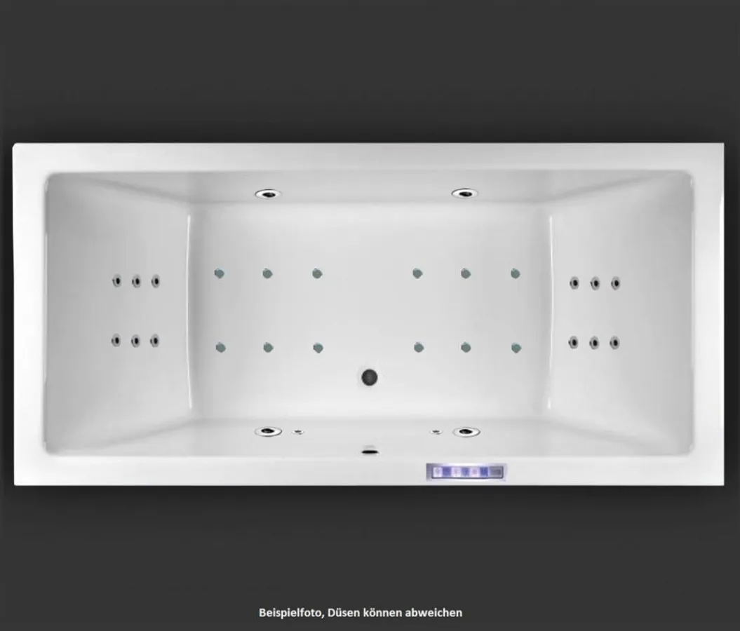 Whirlpool-System Platin mit Badewanne Mona der Firma T&R Design (Herstellerfoto)