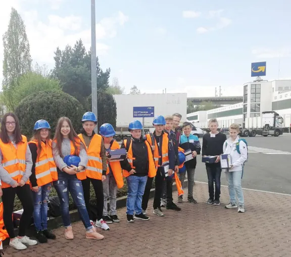 Bild: Für die LogistikerInnen der Zukunft: Girls‘Day und Boys‘Day bei GLS