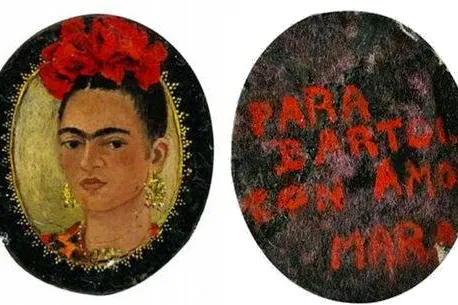Bild: Frida und Jose Bartoli: Endlich in der Frida Kahlo Ausstellung wiedervereint