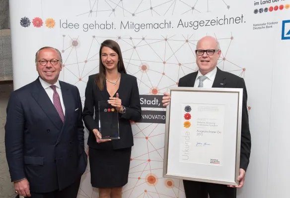 Bild: ebm-papst in digitaler Welt weit vorne - Land der Ideen-Preisverleihung fand in Jagsthausen statt