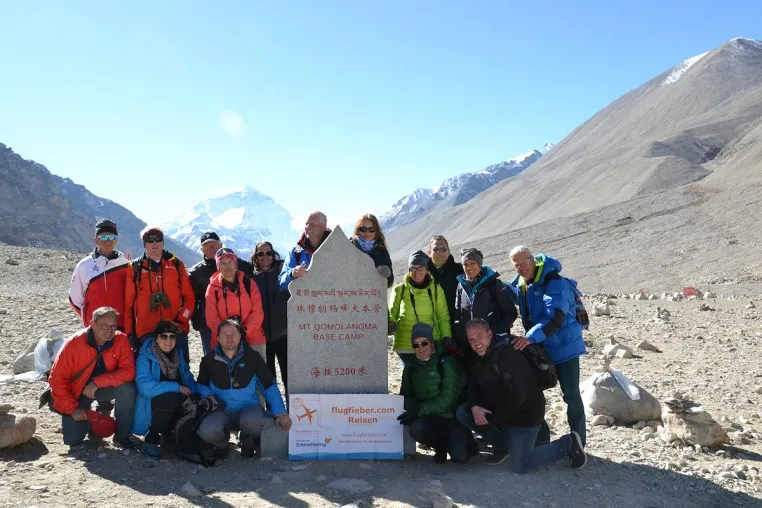 Bild: Tibet und die Himalaya-Region wurde im Oktober von einer Sondergruppe von flugfieber.com-Reisen erkundet