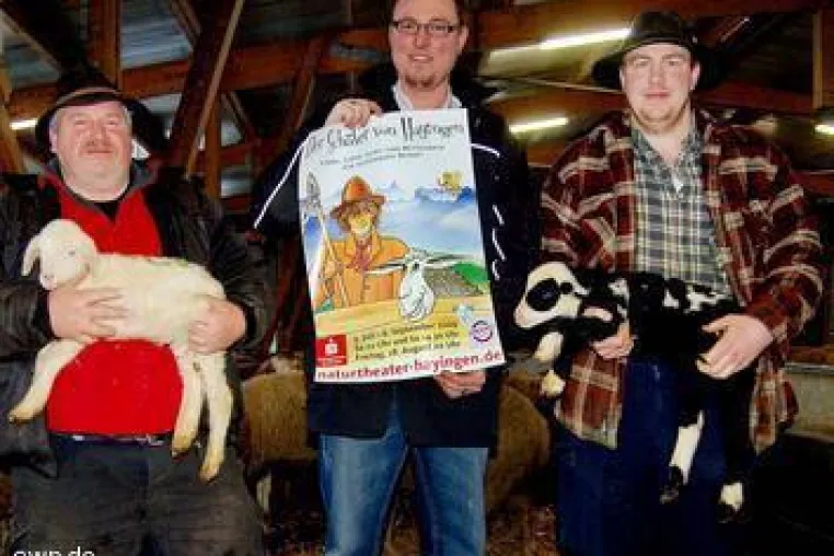 Bild: "Der Schäfer von Hayingen" heißt das Stück, das in diesem Jahr im Hayinger Naturtheater gespielt wird