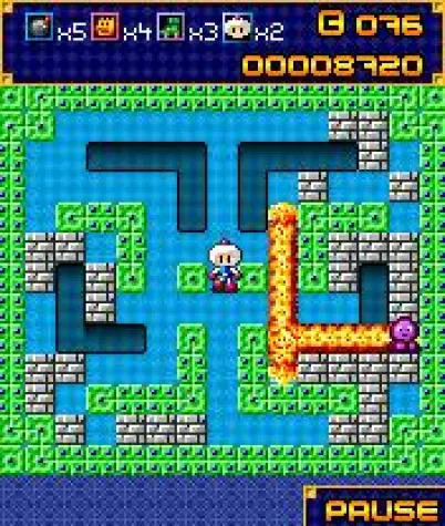 Bild: Bomben-Hit auf Mobiltelefonen: Living Mobile und Hudson Soft kündigen neuen Bomberman-Titel an