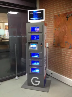 Bild: Sichere Verschlusslösung für Ladestationen für Mobilgeräte