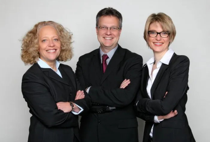 Bild: Lieb, Mikulla und Goldmann auf gemeinsamer Reise