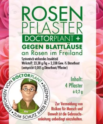 Effektives Mittel gegen Blattläuse an Rosen – das Rosenpflaster Bild: Effektives Mittel gegen Blattläuse an Rosen – das Rosenpflaster