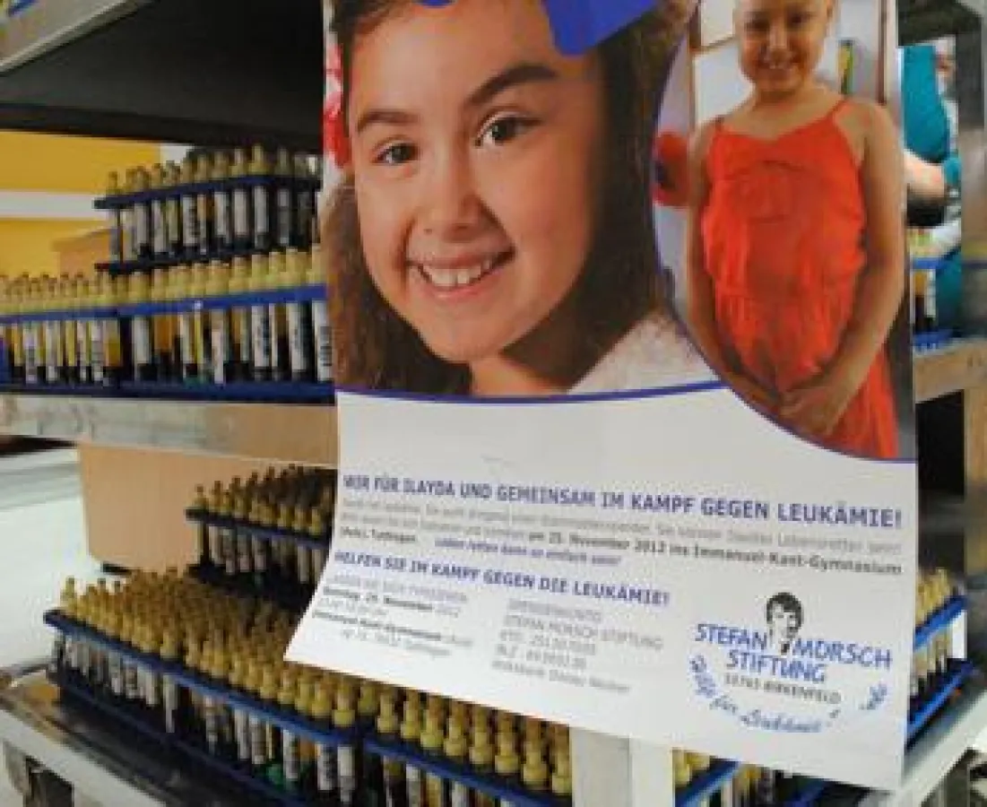 4000 Blutproben aus Tuttlingen und Lauchringen sind jetzt im HLA-Labor der Stefan-Morsch-Stiftung.