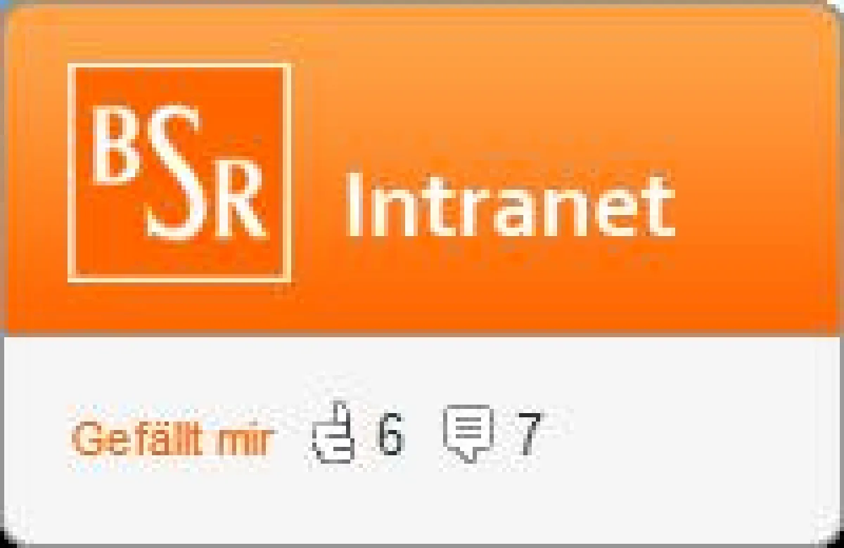 Social Intranet BSR - Bewerten und Kommentieren