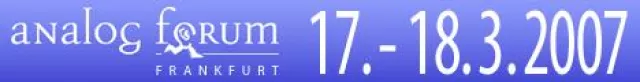 Bild: Analog Forum Frankfurt 2007