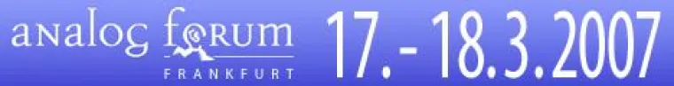 Bild: Analog Forum Frankfurt 2007