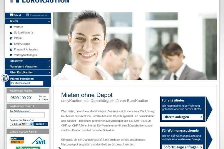 Bild: EuroKaution sorgt für Liquidität beim Zügeln
