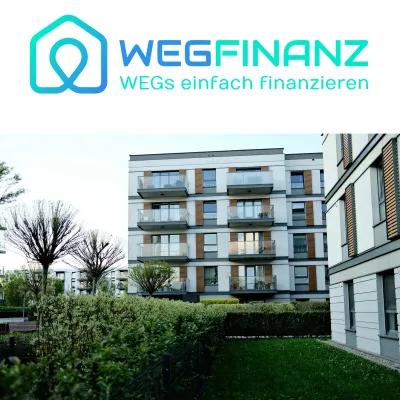 WEGfinanz.de: Individuelle Finanzierungskonzepte für Wohnungseigentümergemeinschaften Bild: WEGfinanz.de: Individuelle Finanzierungskonzepte für Wohnungseigentümergemeinschaften