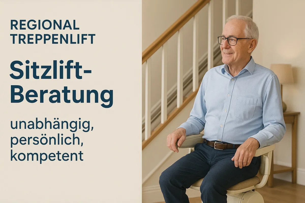 Drei von vier Treppenliften in Deutschland sind mittlerweile Sitzlifte (© Regional Treppenlift)