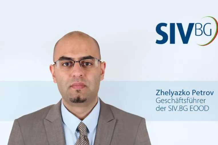 Bild: Zhelyazko Petrov verstärkt SIV.BG EOOD als zweiter Geschäftsführer