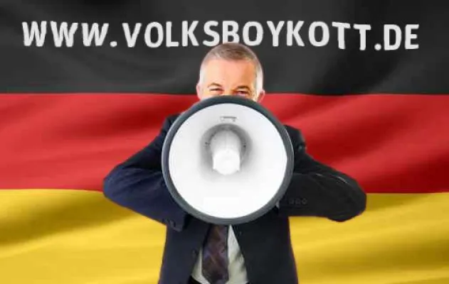 Bild: VOLKSBOYKOTT – jetzt auch in Deutschland?
