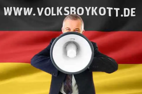 Bild: VOLKSBOYKOTT – jetzt auch in Deutschland?
