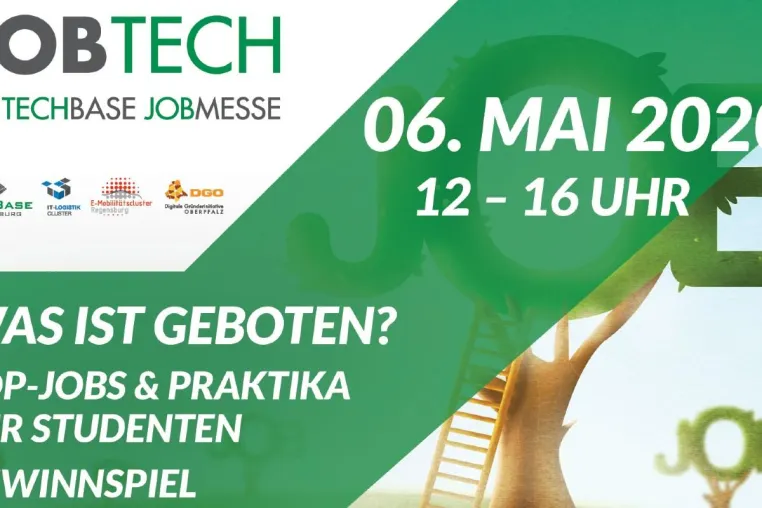 Bild: JobTech 2020: Kontakte knüpfen und durchstarten. Die Jobmesse mit Technologiefokus in Regensburg
