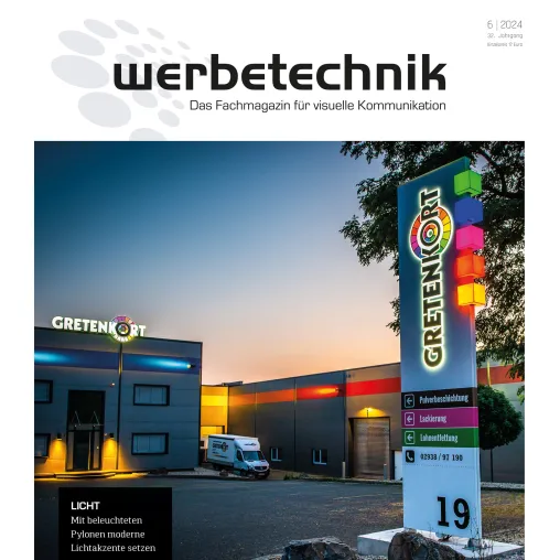 Bild: Letzte Ausgabe der werbetechnik für 2024 veröffentlicht