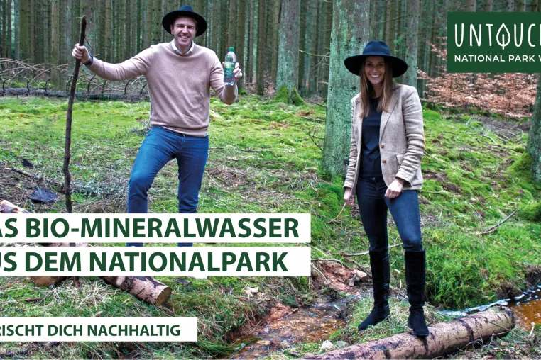 Bild: Nachhaltige Erfrischung: UNTOUCHED National Park Water reagiert mit Bio-Mineralwasser auf Klimawandel