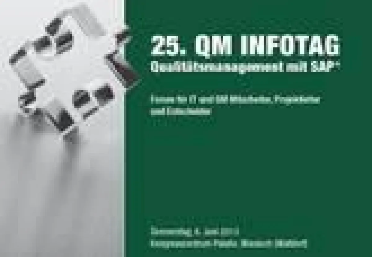 Agenda 25. QM-Infotag