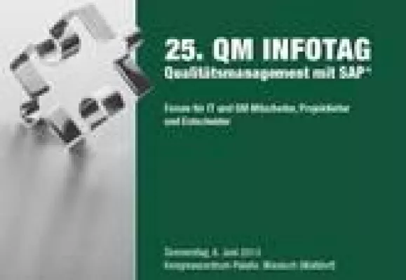 Bild: Infoveranstaltung zum Thema QM mit SAP - 25. QM-Infotag