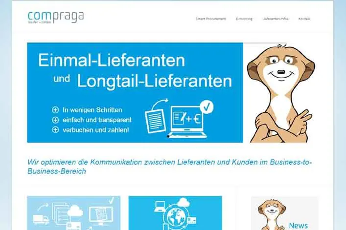 Bild: Compraga veröffentlicht neue Website