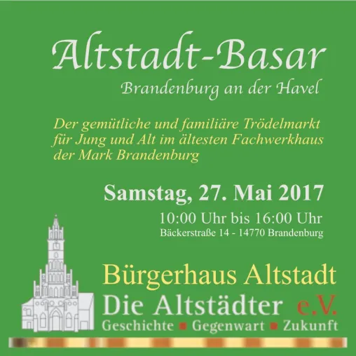 4. Altstadt-Basar (Brandenburg/Havel) Bild: 4. Altstadt-Basar (Brandenburg/Havel)