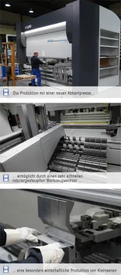 Bild: High-Tech-Fertigung von Edelstahlprofilen