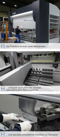 High-Tech-Fertigung von Edelstahlprofilen Bild: High-Tech-Fertigung von Edelstahlprofilen