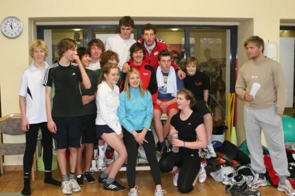 Bild: Bayerischer Segelverband Landeskader Laser testet in Bad Endorf.