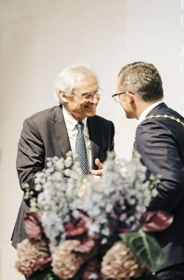 Ehrenpromotion Prof. Dr. Henning Kagermann beim HHL-Forum 2017 ()