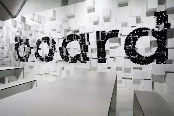 Bild: Kartonarchitektur auf der Interpack 2011