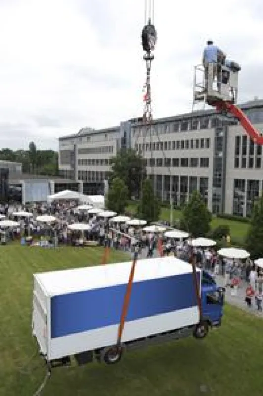 2012 wurde der Rekord mit einem 10 Tonnen schweren LKW aufgestellt. Foto: 3M