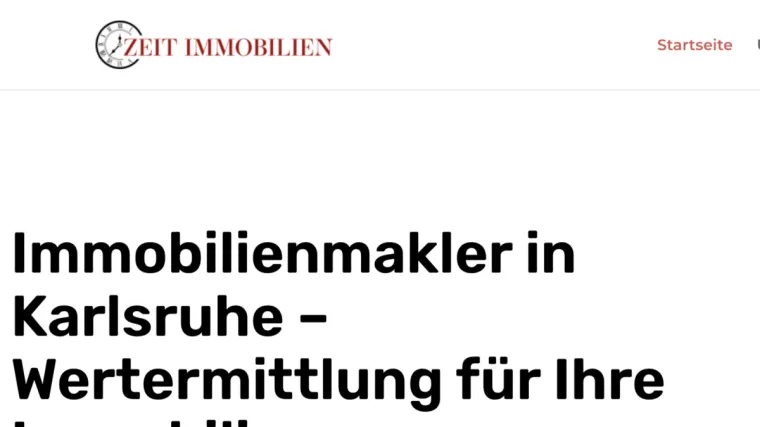 Bild: Zeit Immobilien - Ihr Immobilienmakler in Karlsruhe