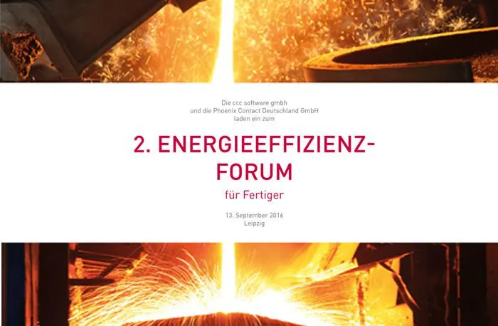 Bild: Fachveranstaltung "2. Energieeffizienzforum für Fertigungsunternehmen“