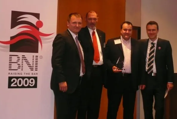 BNI Hessen als umsatzstärkste Region ausgezeichnet Bild: BNI Hessen als umsatzstärkste Region ausgezeichnet