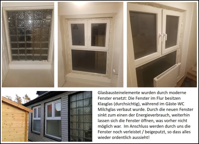Bild: Glasbausteinelemente - sind diese noch zeitgemäß?