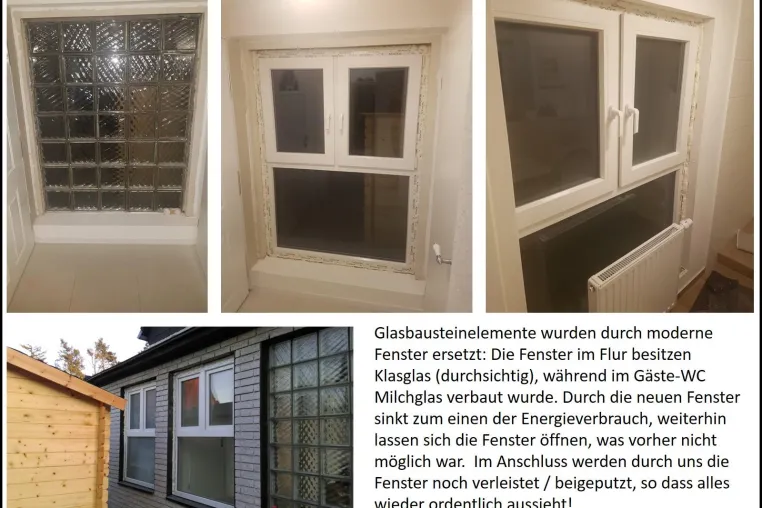 Bild: Glasbausteinelemente - sind diese noch zeitgemäß?