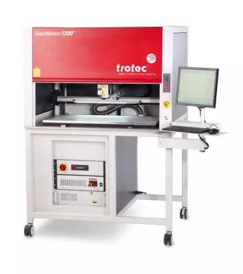 Bild: Trotec präsentiert die SpeedMarker 1300 Markierstation und neue SpeedMarker Serie