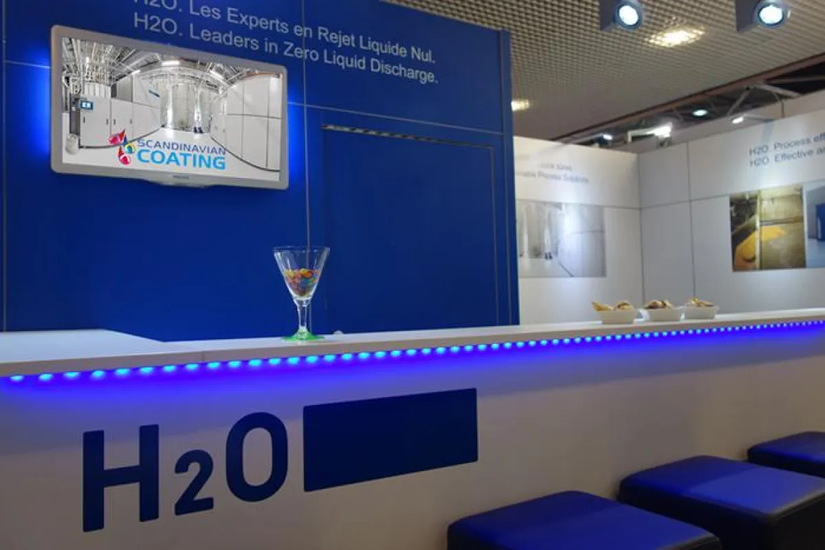 H2O GmbH berät auf der Scandinavian Coating zu besseren Beschichtungsergebnissen.