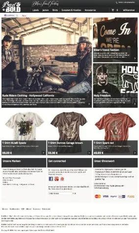 Bild: E-Commerce Start-up Bad&Bold setzt auf Motorradmode