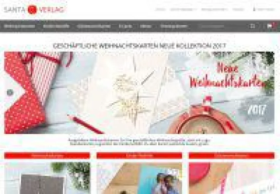 Bild: Weihnachtskarten mit Eindruck