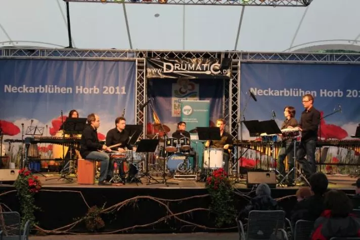 Bild: DRUMATIC bei der Gartenschau 2011 in Horb